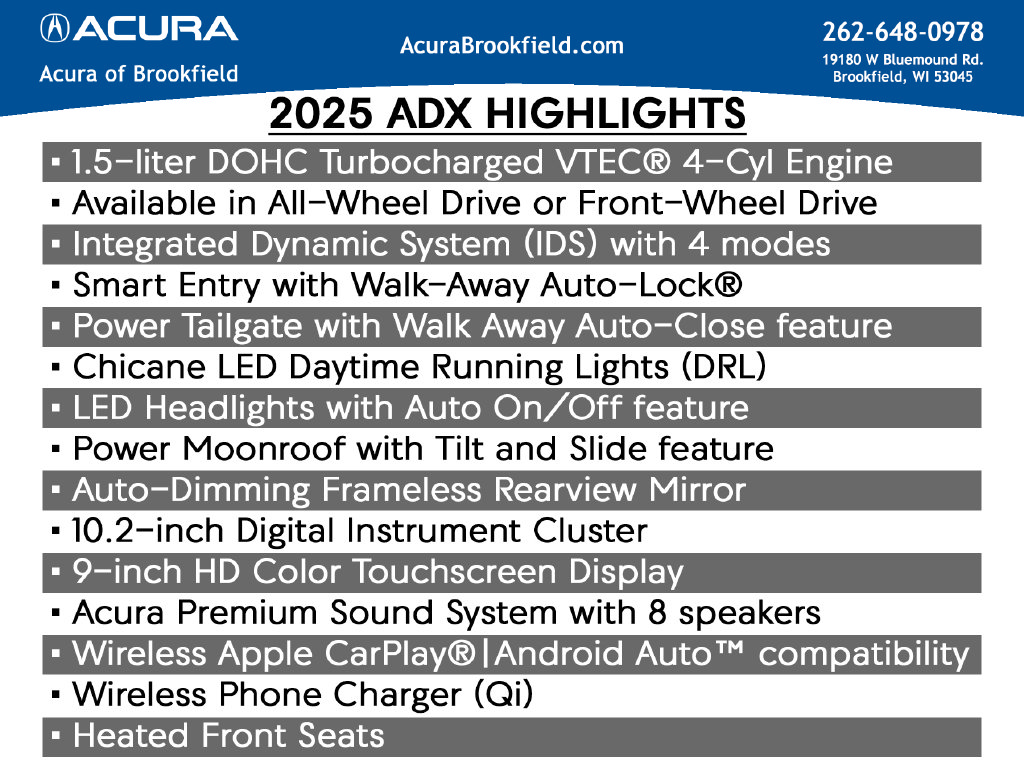 New 2026 Acura ADX A-Spec AWD/4WD image 4