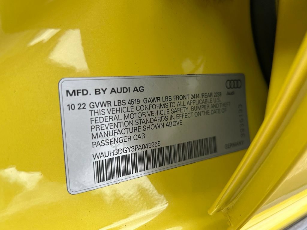 Used 2023 Audi S3 Premium Plus w/ Premium Plus Package AWD/4WD image 54