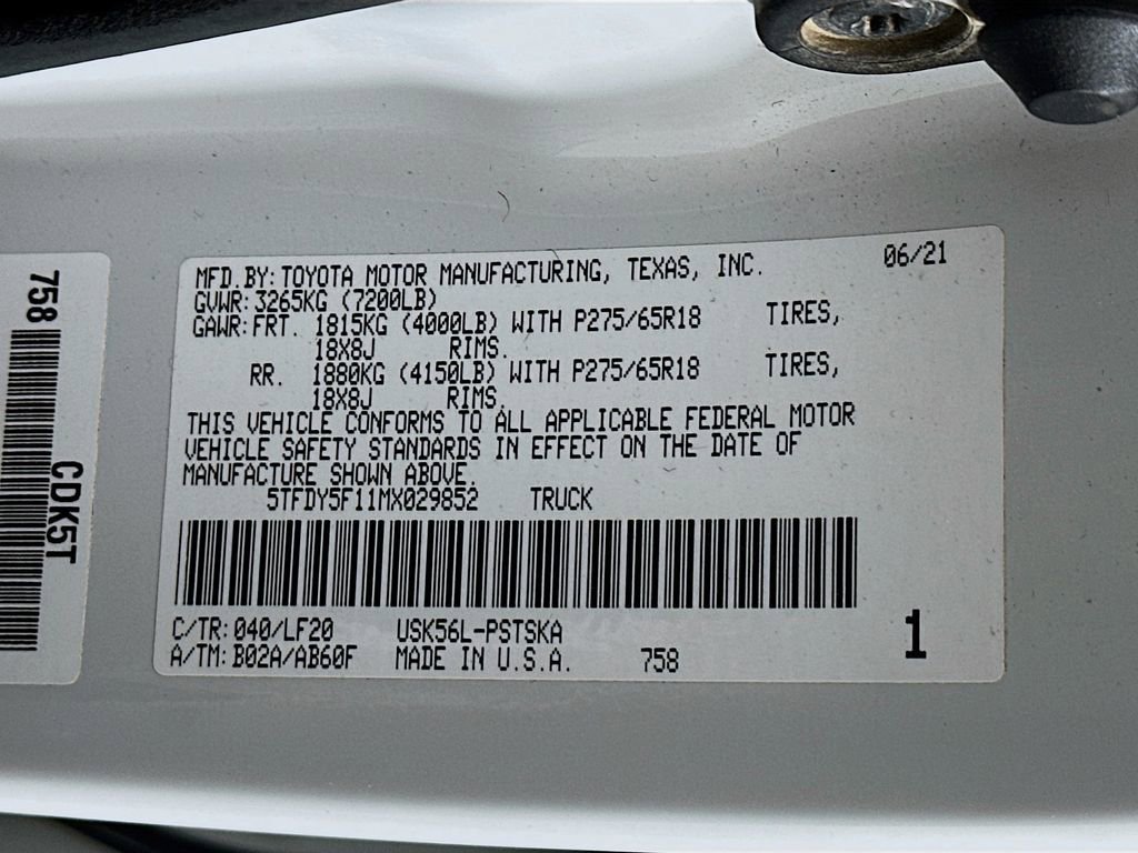 Used 2021 Toyota Tundra TRD Pro image 32