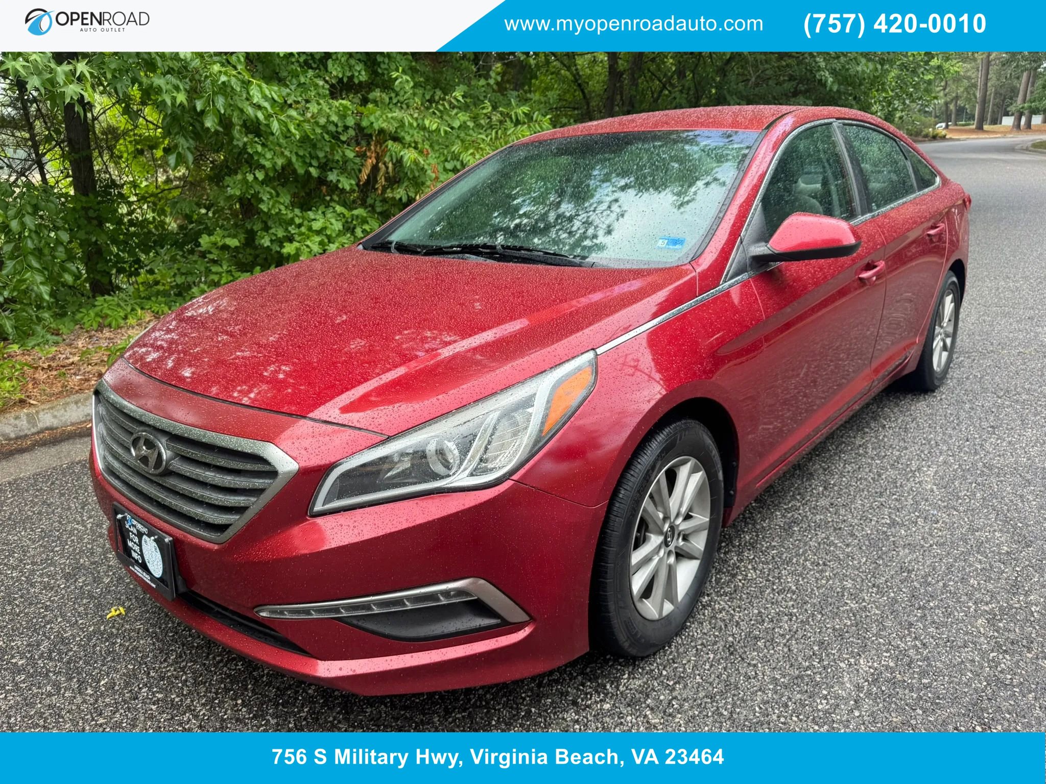Used 2015 Hyundai Sonata SE FWD image 1