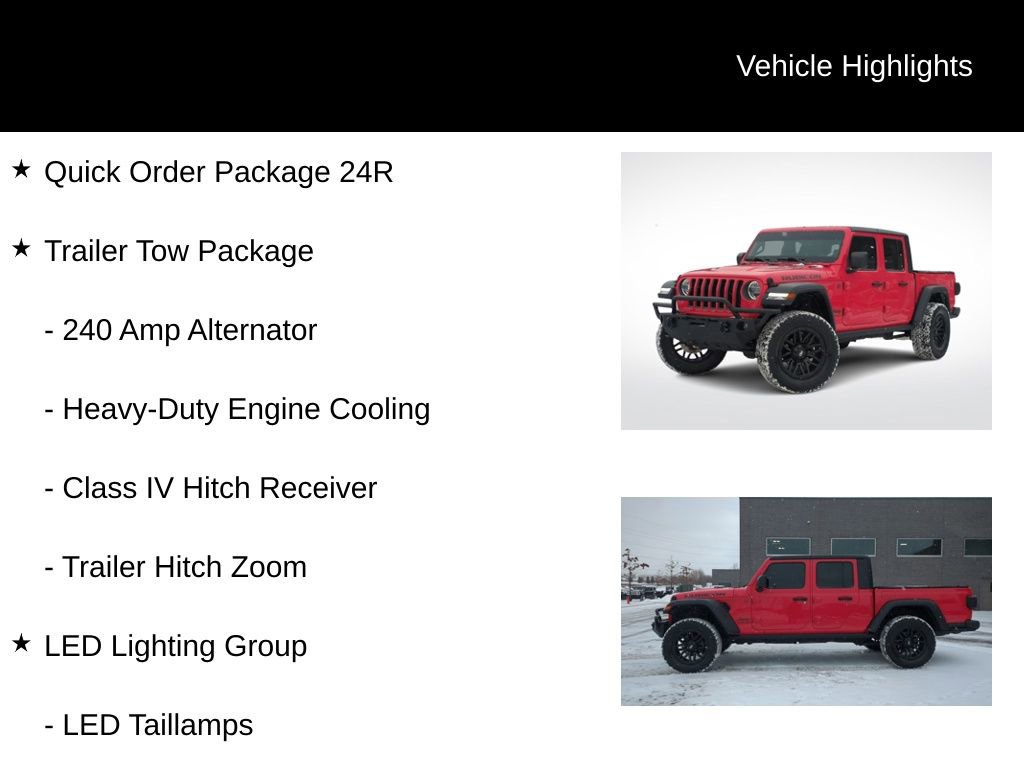 Used 2020 Jeep Gladiator Rubicon w/ Dual Top Group image 6