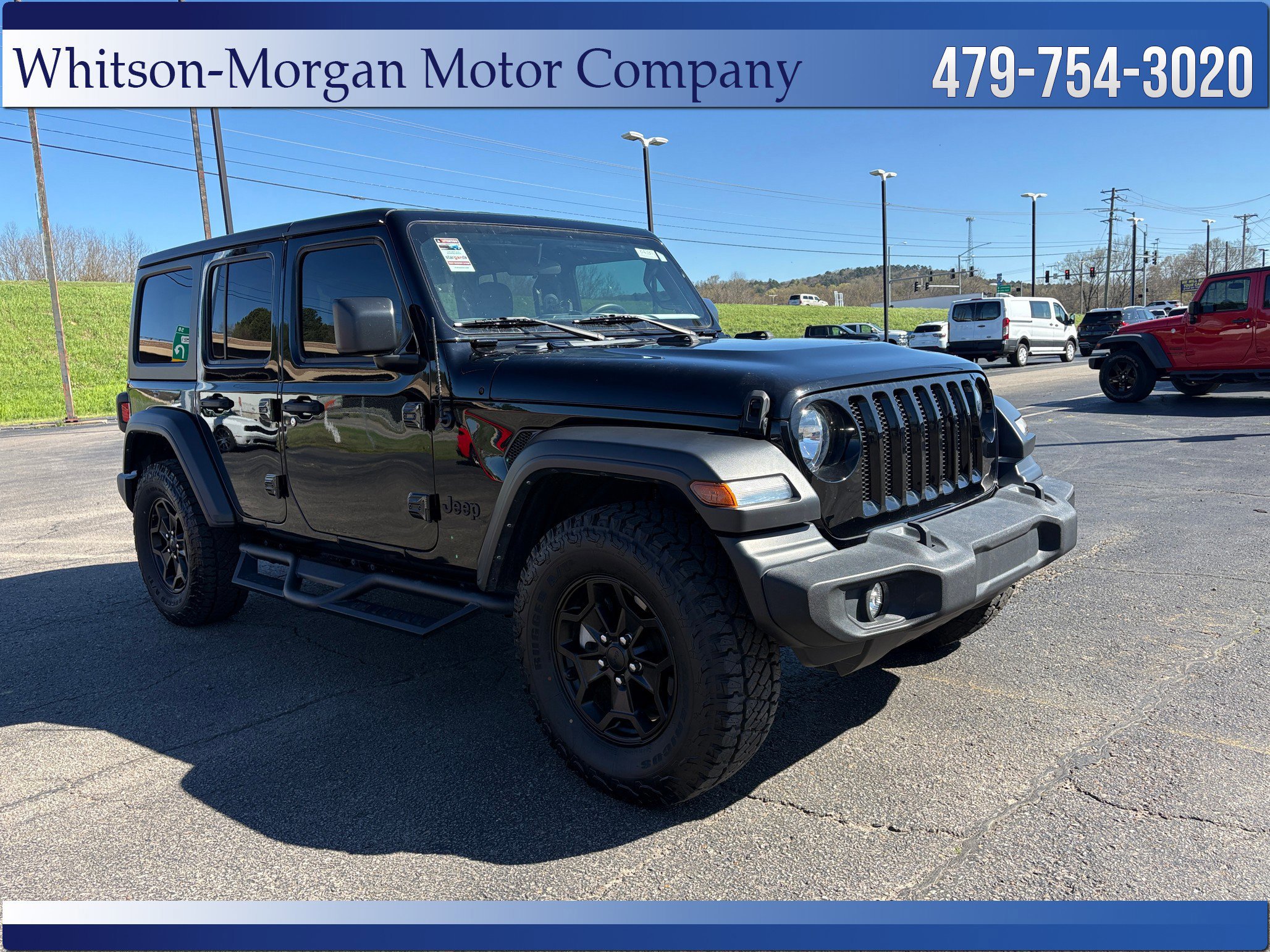 Used 2022 Jeep Wrangler Unlimited Sport image 3