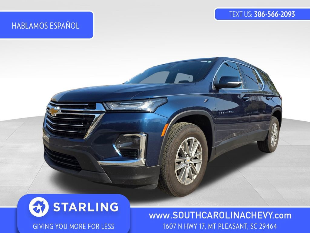 Certified 2023 Chevrolet Traverse LT