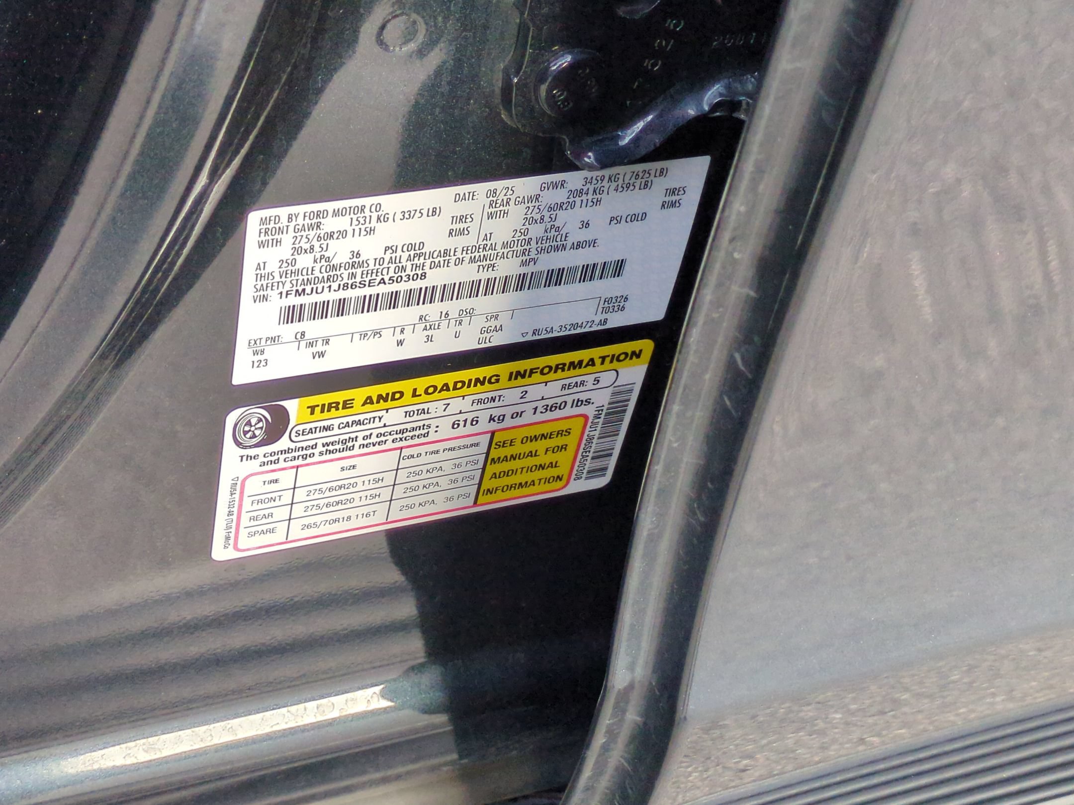 Certified 2025 Ford Expedition Active AWD/4WD image 43