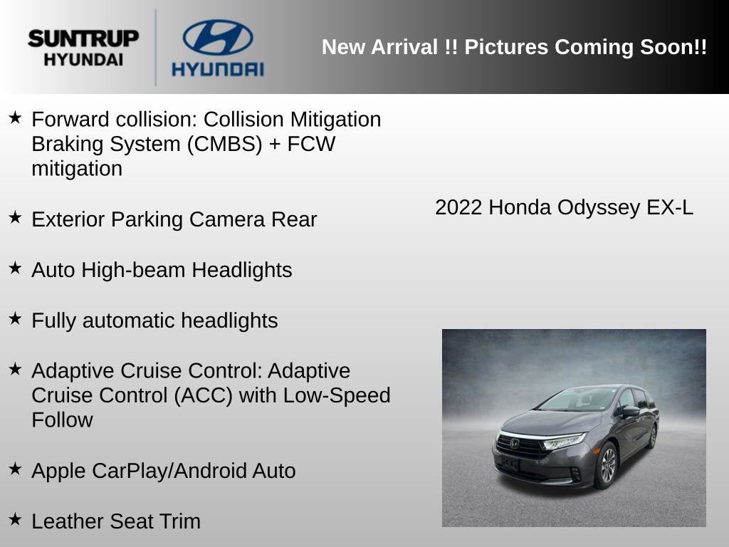 Used 2022 Honda Odyssey EX-L image 10