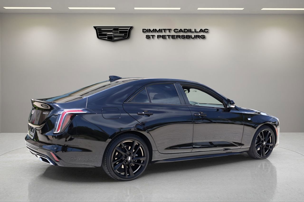 Certified 2023 Cadillac CT4 Sport w/ LPO, Bronce Accent Package RWD image 5