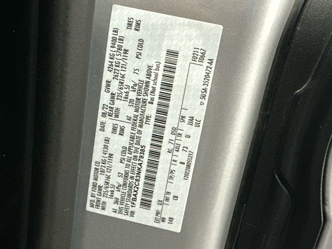 Used 2022 Ford Transit 350 XLT image 36