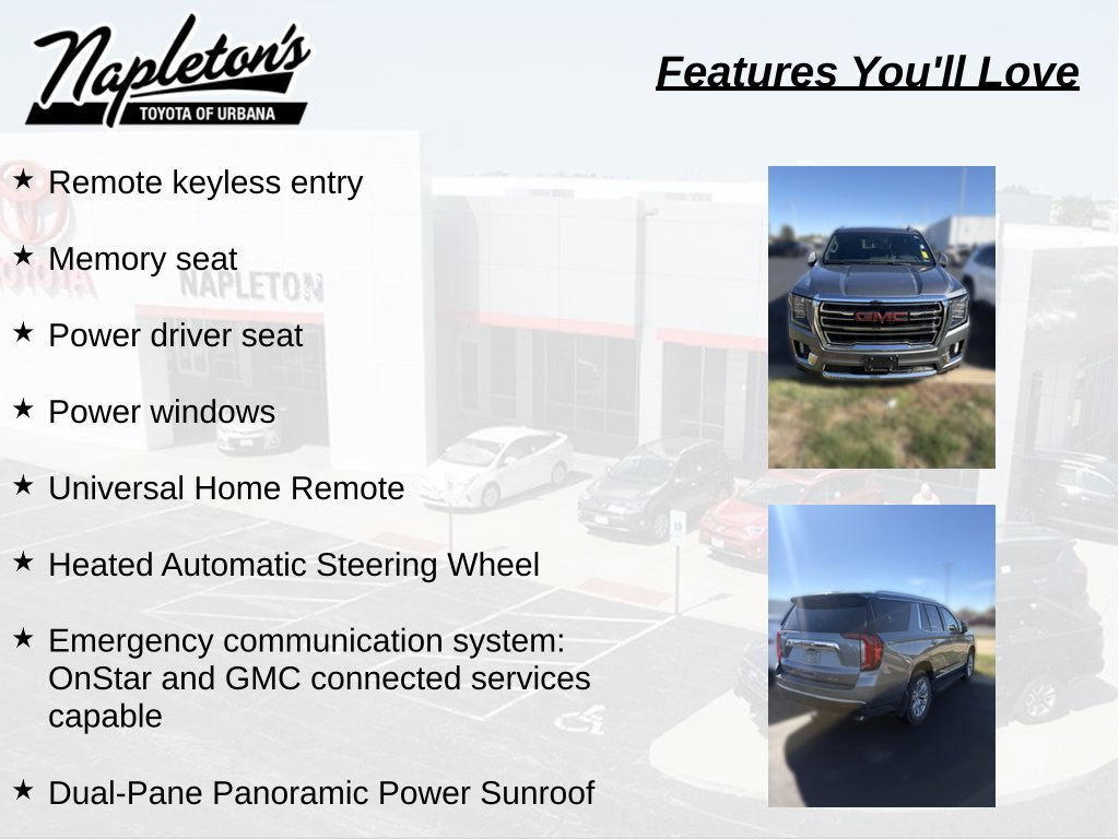 Used 2021 GMC Yukon SLT w/ SLT Premium Package AWD/4WD image 7