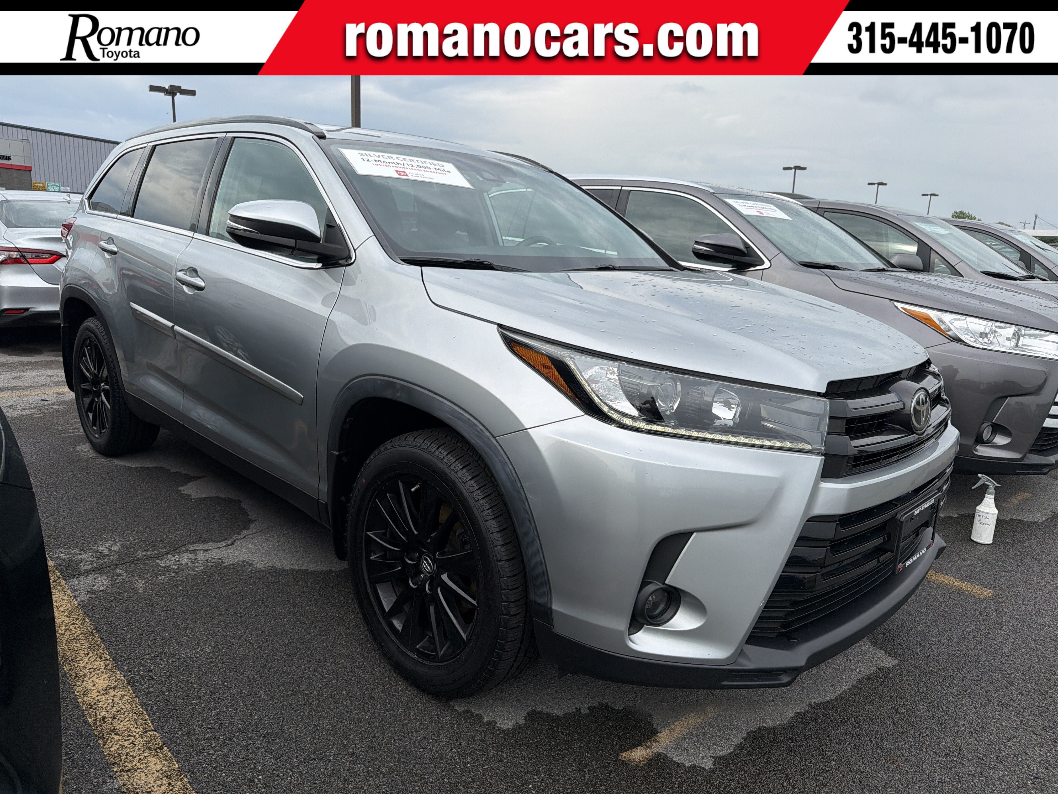 Certified 2019 Toyota Highlander SE AWD/4WD image 1