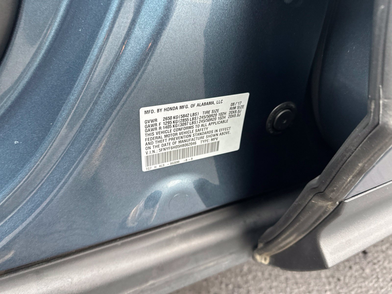 Used 2017 Honda Pilot Elite image 16