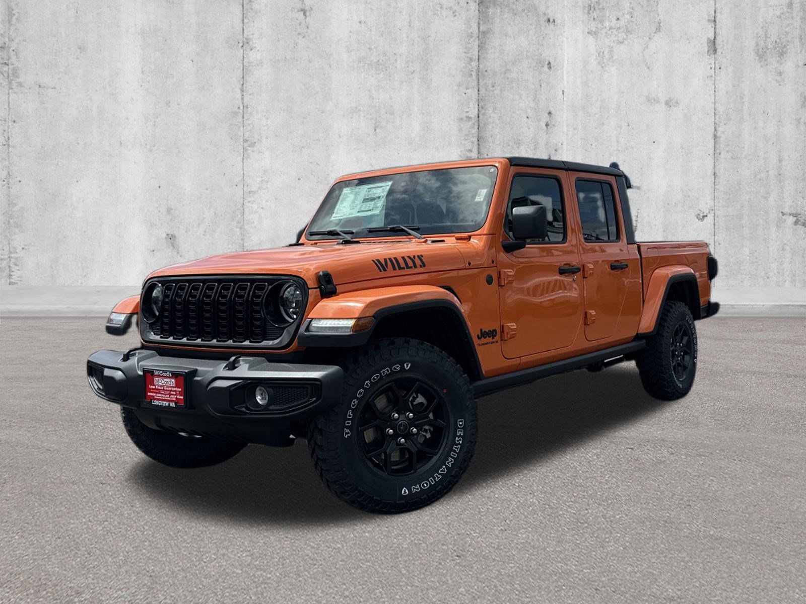 New 2025 Jeep Gladiator Willys
