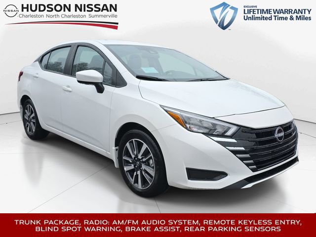 New 2025 Nissan Versa SV w/ Trunk Package image 1
