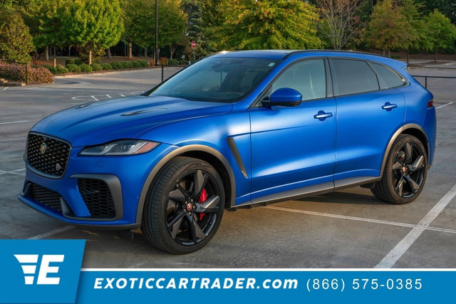 Used 2021 Jaguar F-PACE SVR