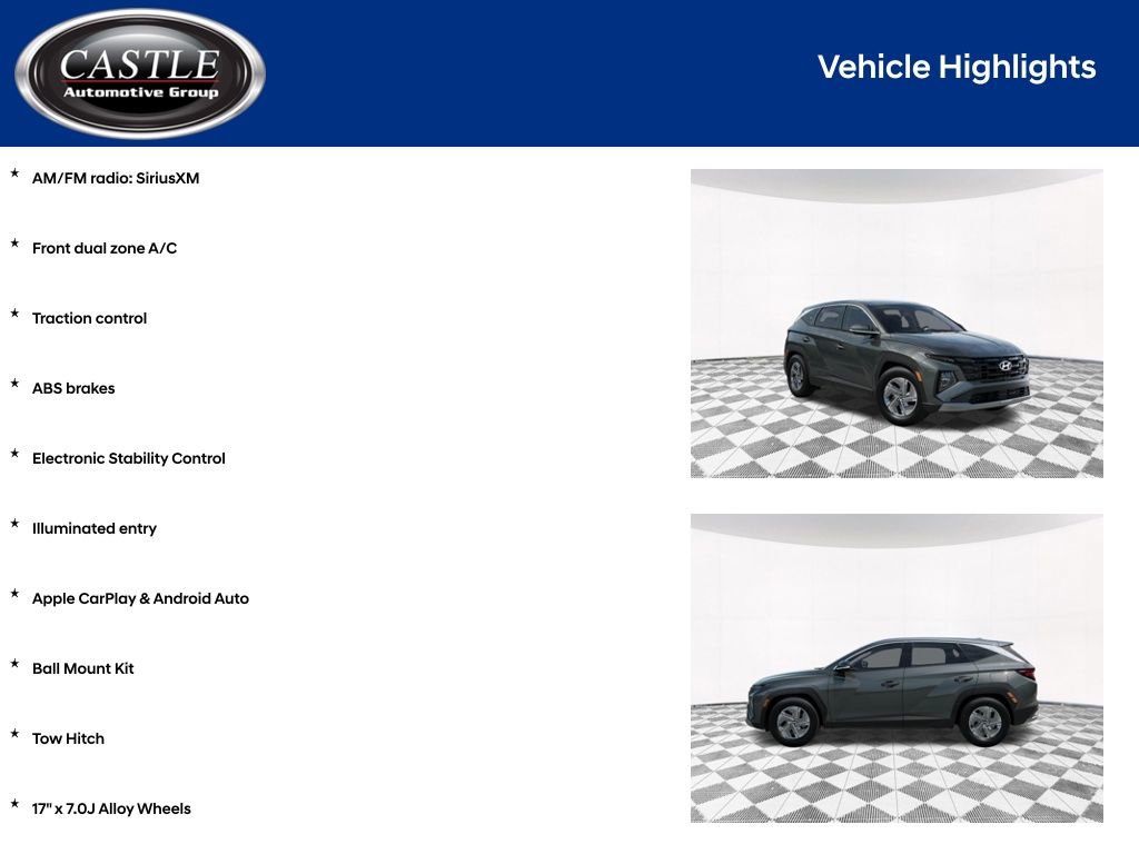 New 2026 Hyundai Tucson Blue SE w/ Tow & Go Package AWD/4WD image 4