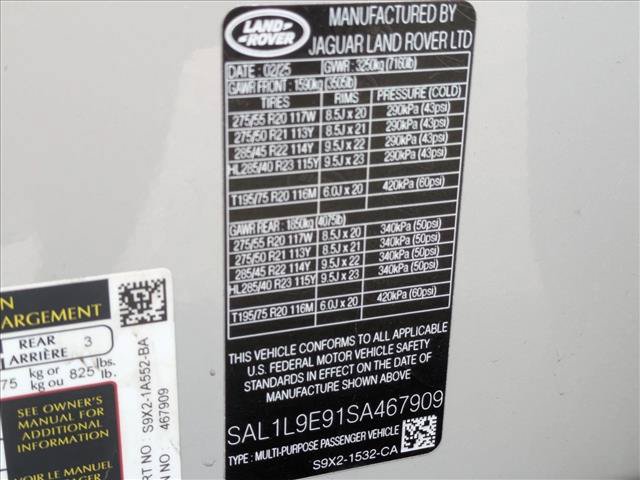 Certified 2025 Land Rover Range Rover Sport Dynamic SE AWD/4WD image 26