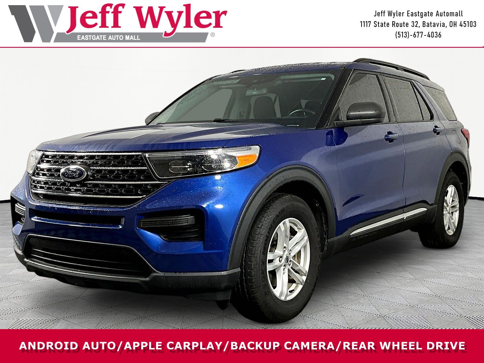 Used 2022 Ford Explorer XLT RWD image 1
