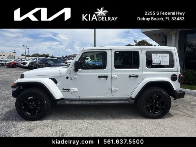 Used 2021 Jeep Wrangler Unlimited Sahara AWD/4WD image 5