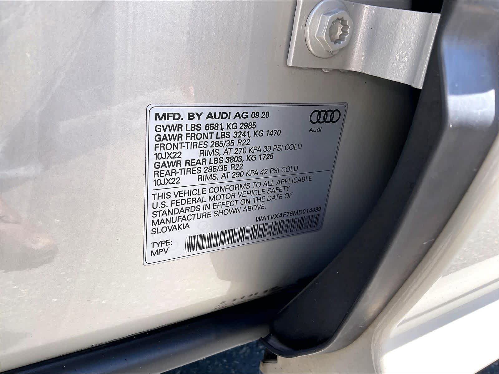Used 2021 Audi Q7 3.0T Prestige w/ Prestige Package AWD/4WD image 34