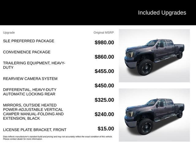 Used 2010 GMC Sierra 2500 SLE w/ SLE Preferred Package AWD/4WD image 5