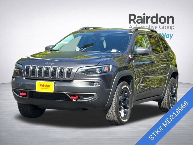 Used 2021 Jeep Cherokee Trailhawk AWD/4WD image 2