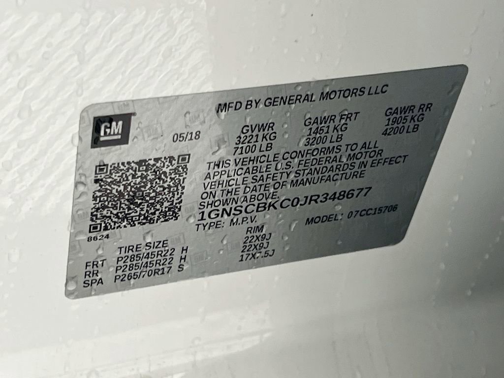 Used 2018 Chevrolet Tahoe LT RWD image 13