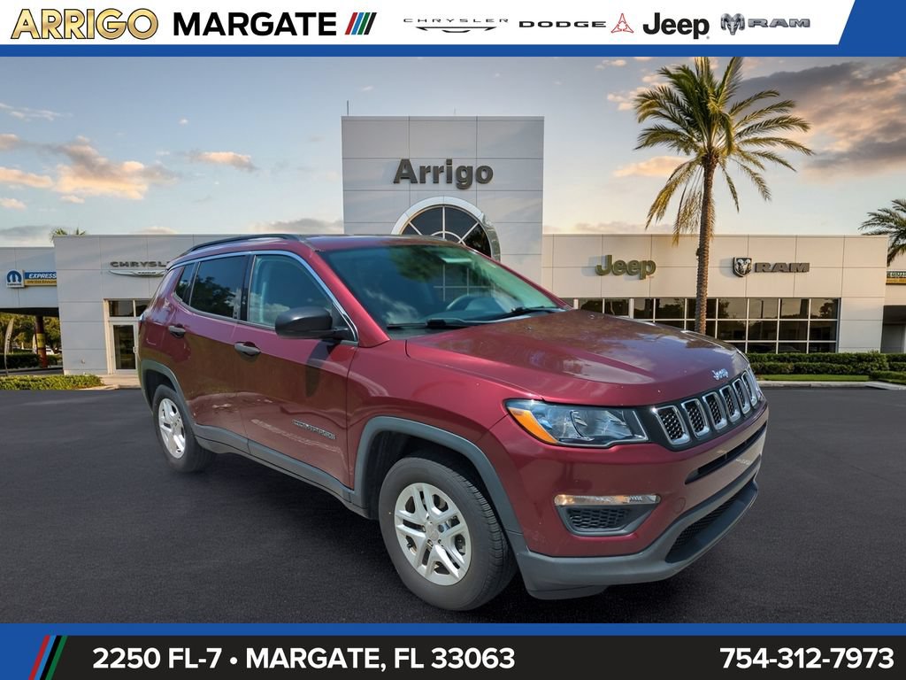 Used 2021 Jeep Compass Sport FWD image 2