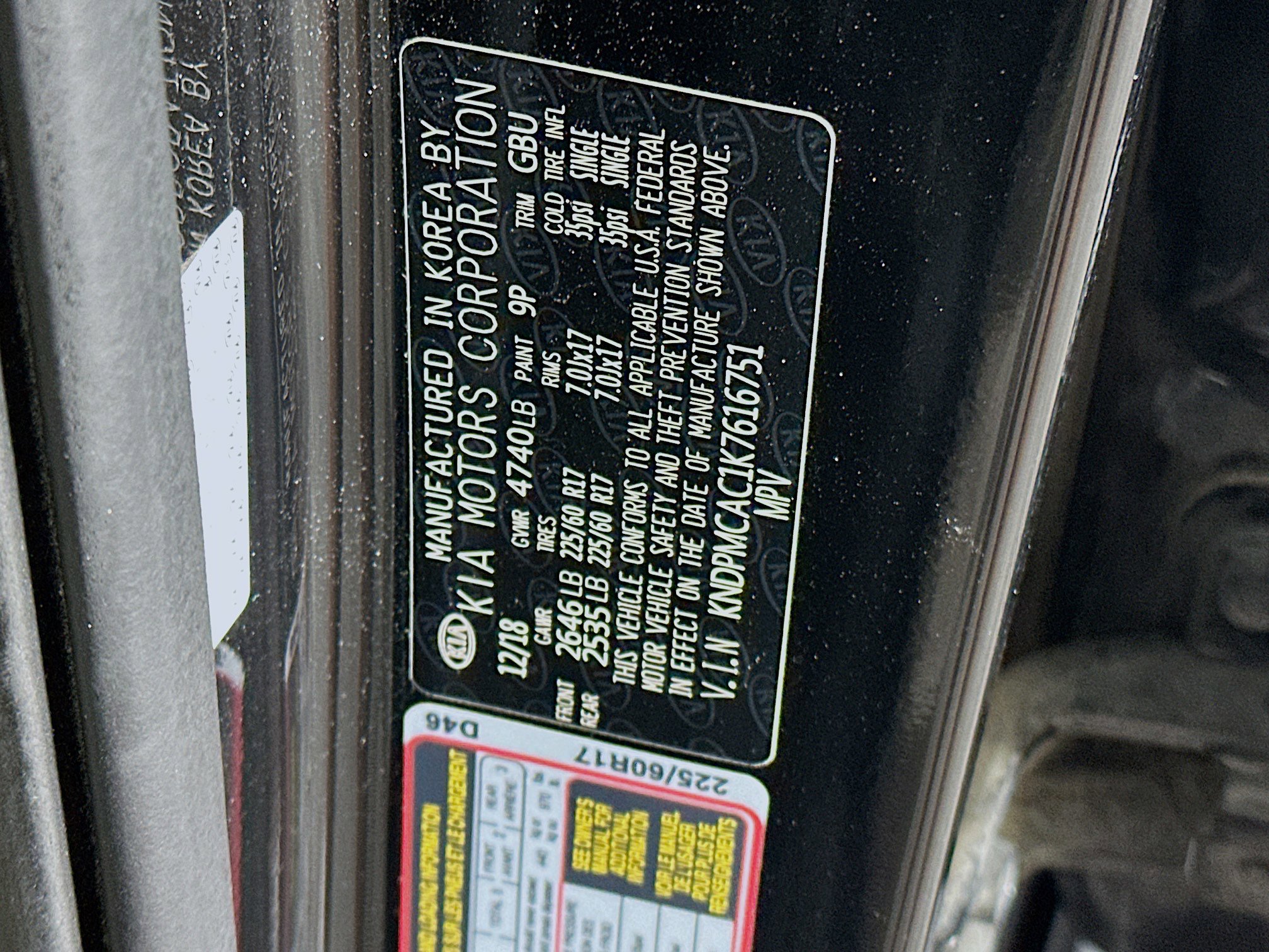 Used 2019 Kia Sportage LX w/ LX Popular Package image 12