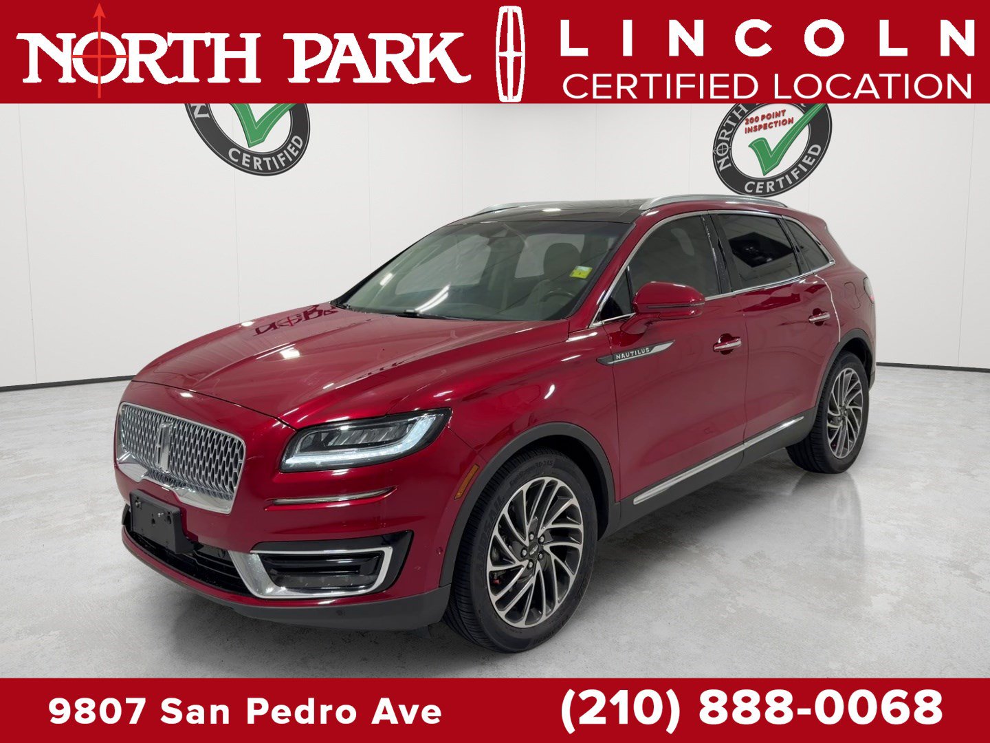 Used 2020 Lincoln Nautilus Reserve FWD image 1