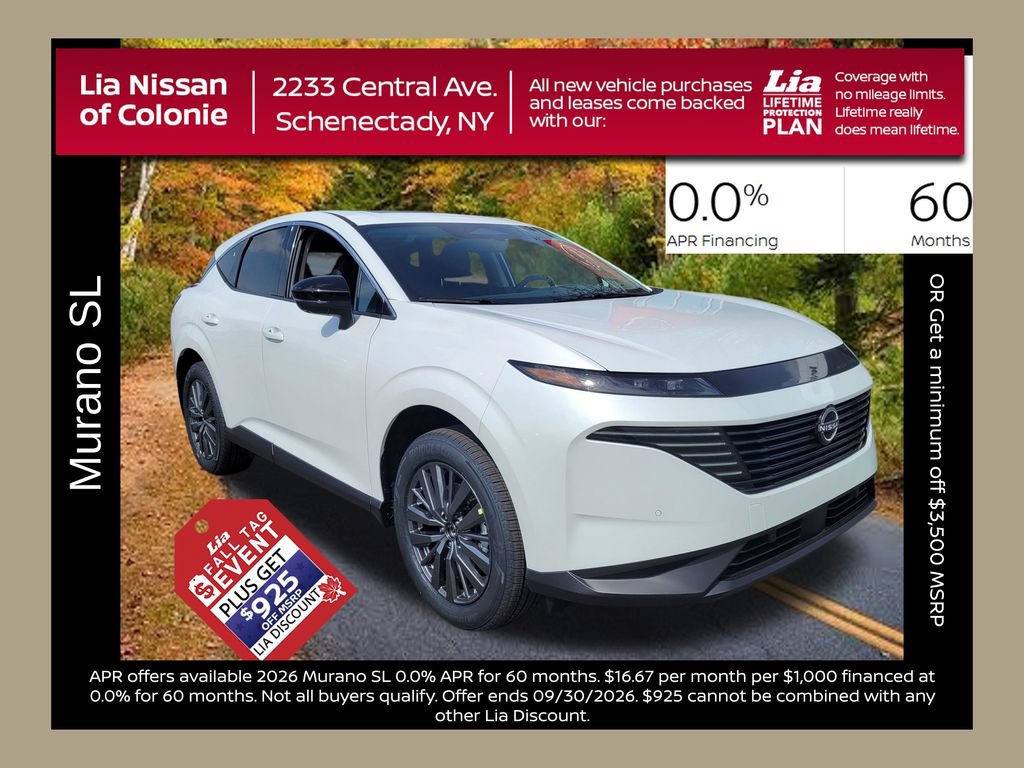 New 2026 Nissan Murano SL