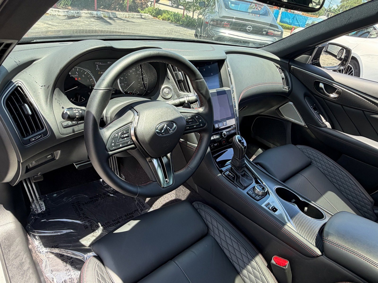 Used 2024 INFINITI Q50 Red Sport 400 w/ Black Opal Edition RWD image 10