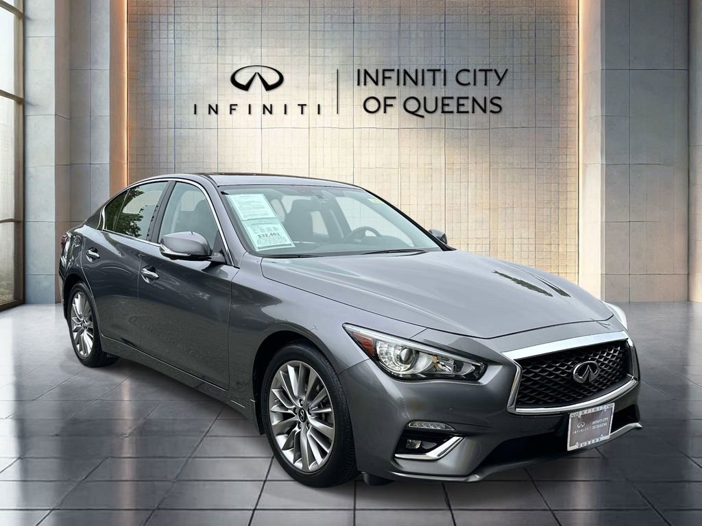 Used 2023 INFINITI Q50 Luxe w/ Cargo Package AWD/4WD image 1
