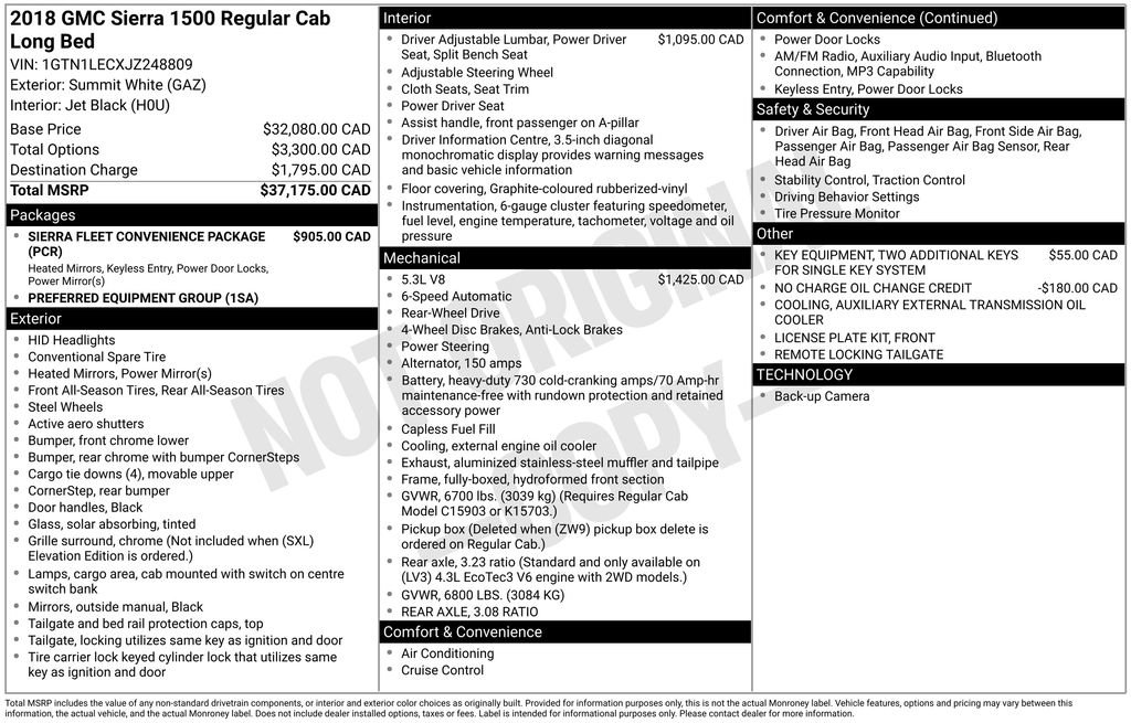 Used 2018 GMC Sierra 1500 2WD Regular Cab image 13
