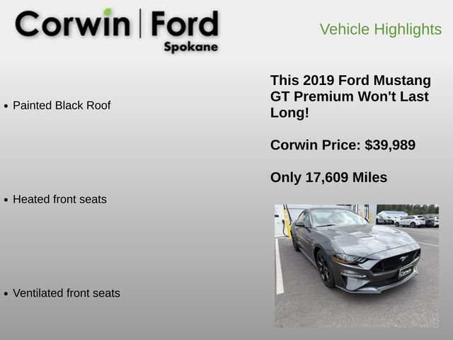 Used 2019 Ford Mustang GT Premium RWD image 12