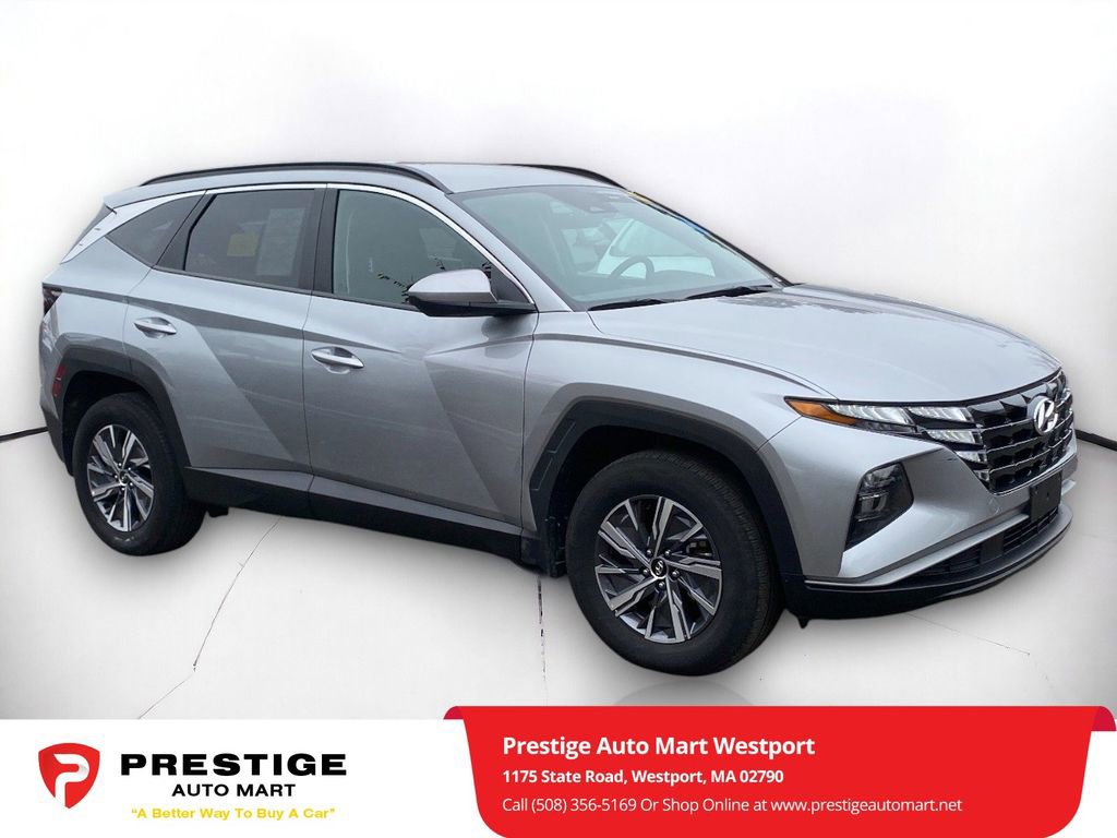 Used 2024 Hyundai Tucson Blue image 1