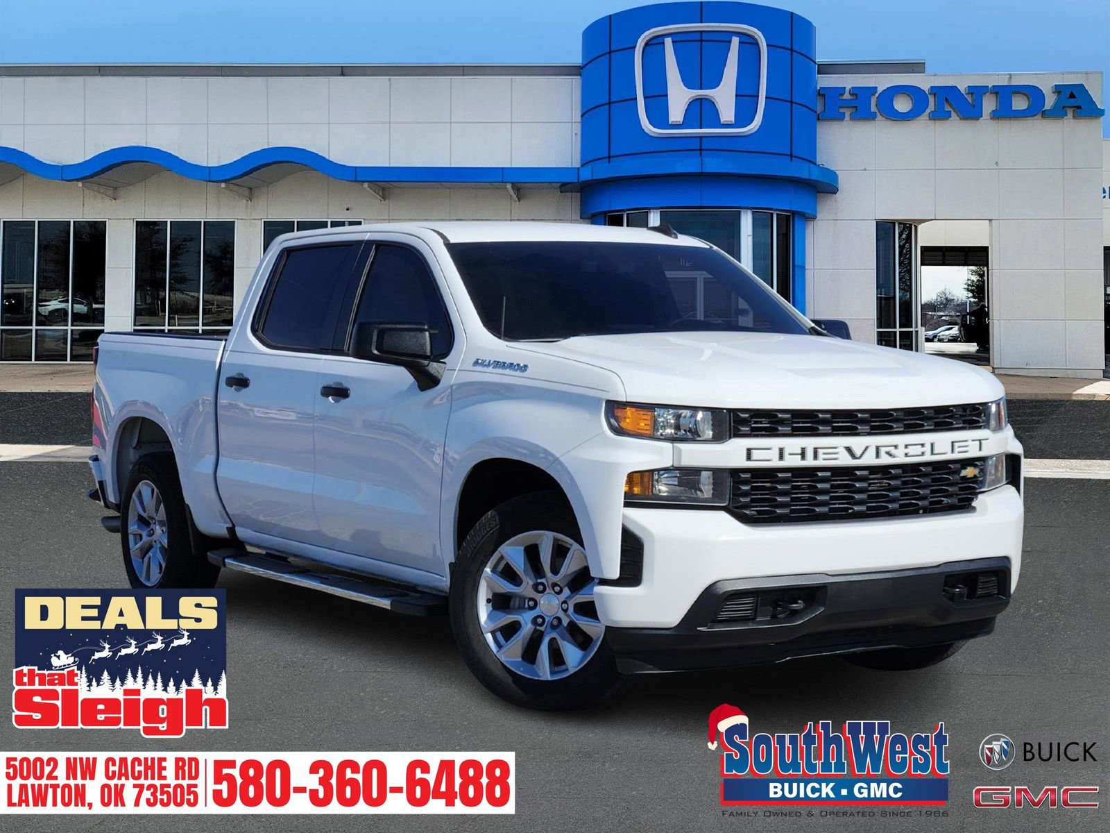 Used 2020 Chevrolet Silverado 1500 Custom w/ Custom Value Package