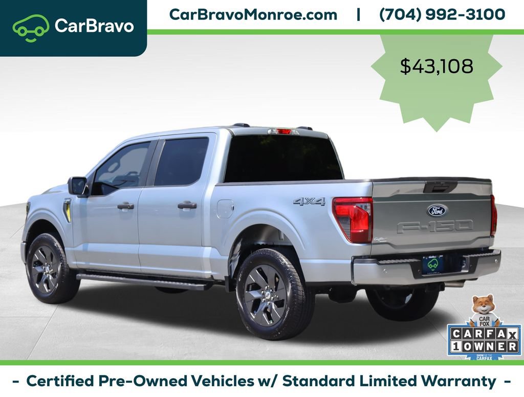 Used 2025 Ford F150 STX w/ Equipment Group 200A AWD/4WD image 4