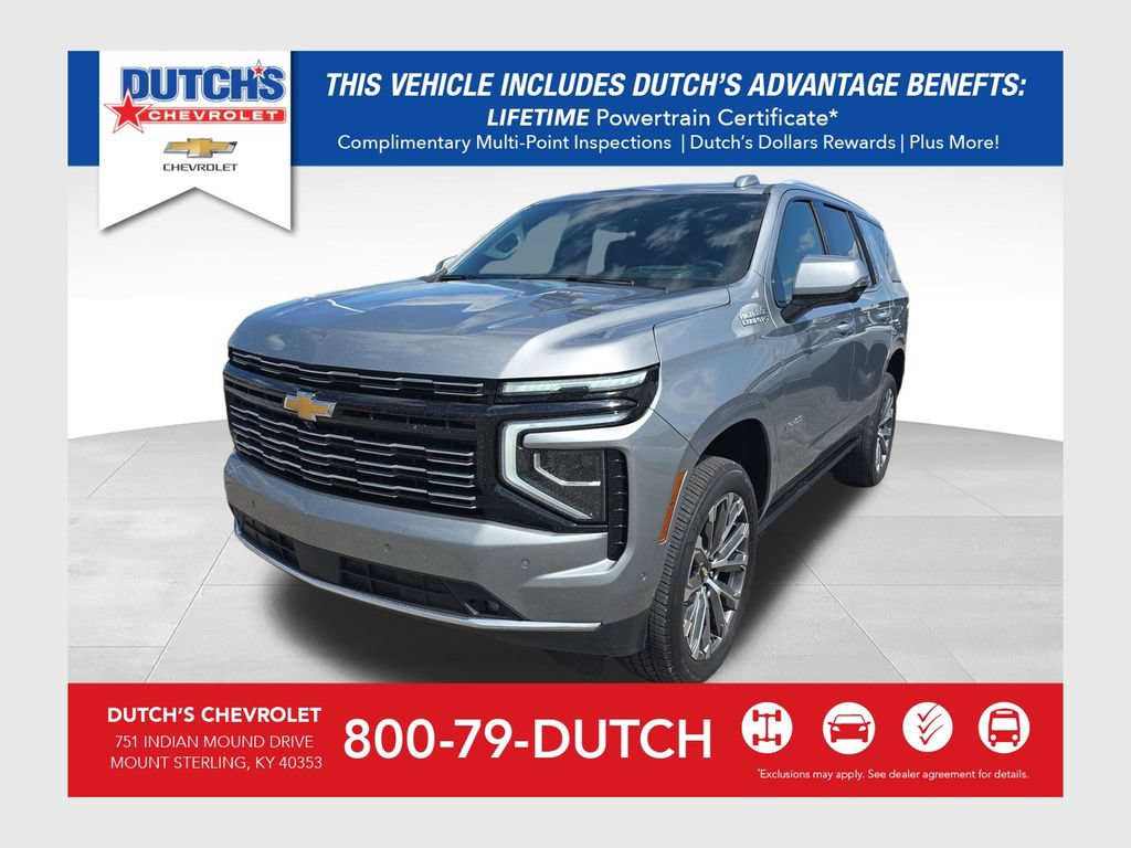 Used 2025 Chevrolet Tahoe High Country AWD/4WD image 1
