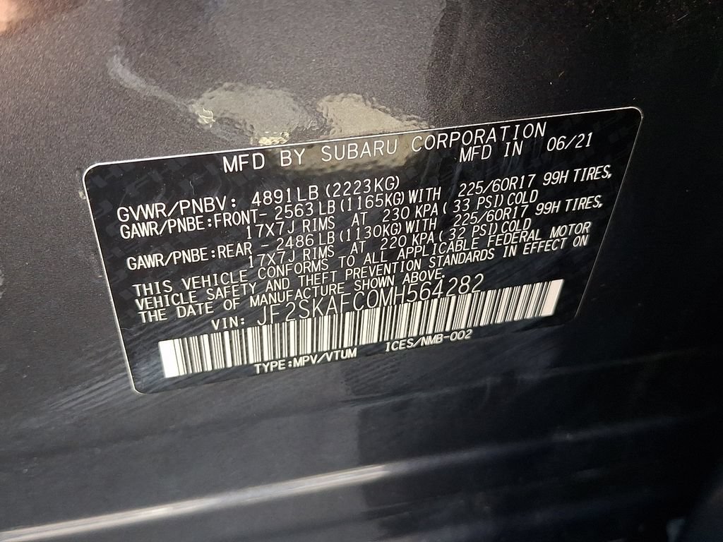 Used 2021 Subaru Forester Premium w/ Popular Package #1 AWD/4WD image 27