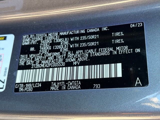 Used 2023 Lexus RX 500h F Sport w/ Cold Area Package AWD/4WD image 36