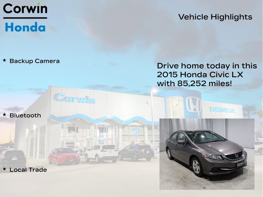 Used 2015 Honda Civic LX image 6