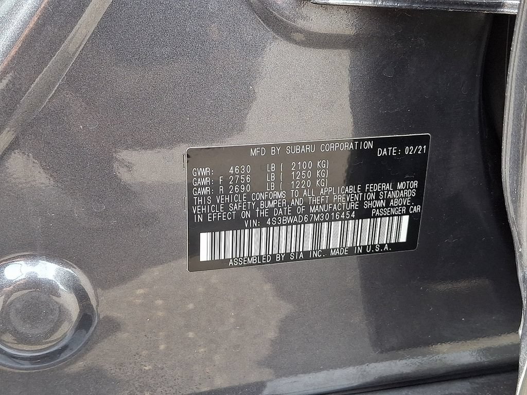 Used 2021 Subaru Legacy Premium w/ Popular Package #1 AWD/4WD image 27