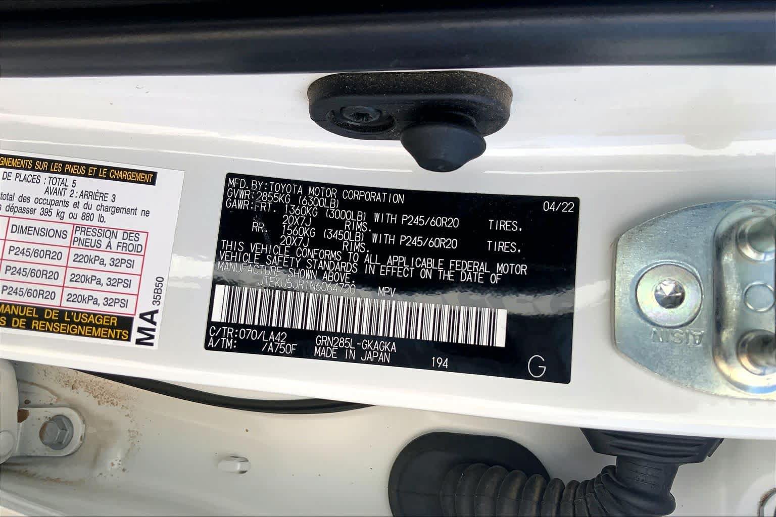 Used 2022 Toyota 4Runner Limited AWD/4WD image 37