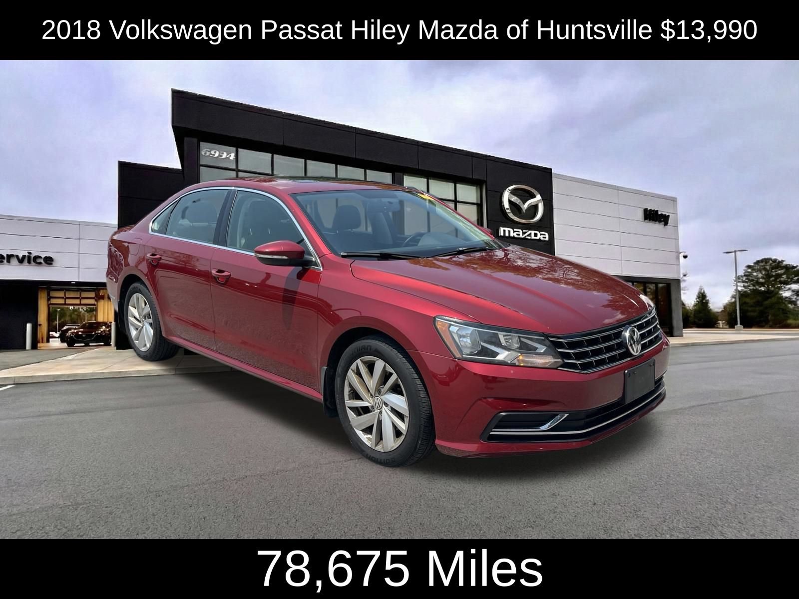 Used 2018 Volkswagen Passat 2.0T SE