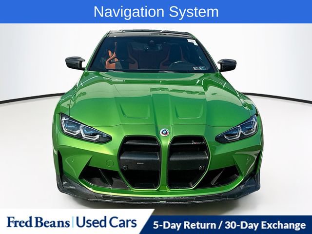 Used 2022 BMW M4 Coupe w/ M Carbon Exterior Package RWD image 2