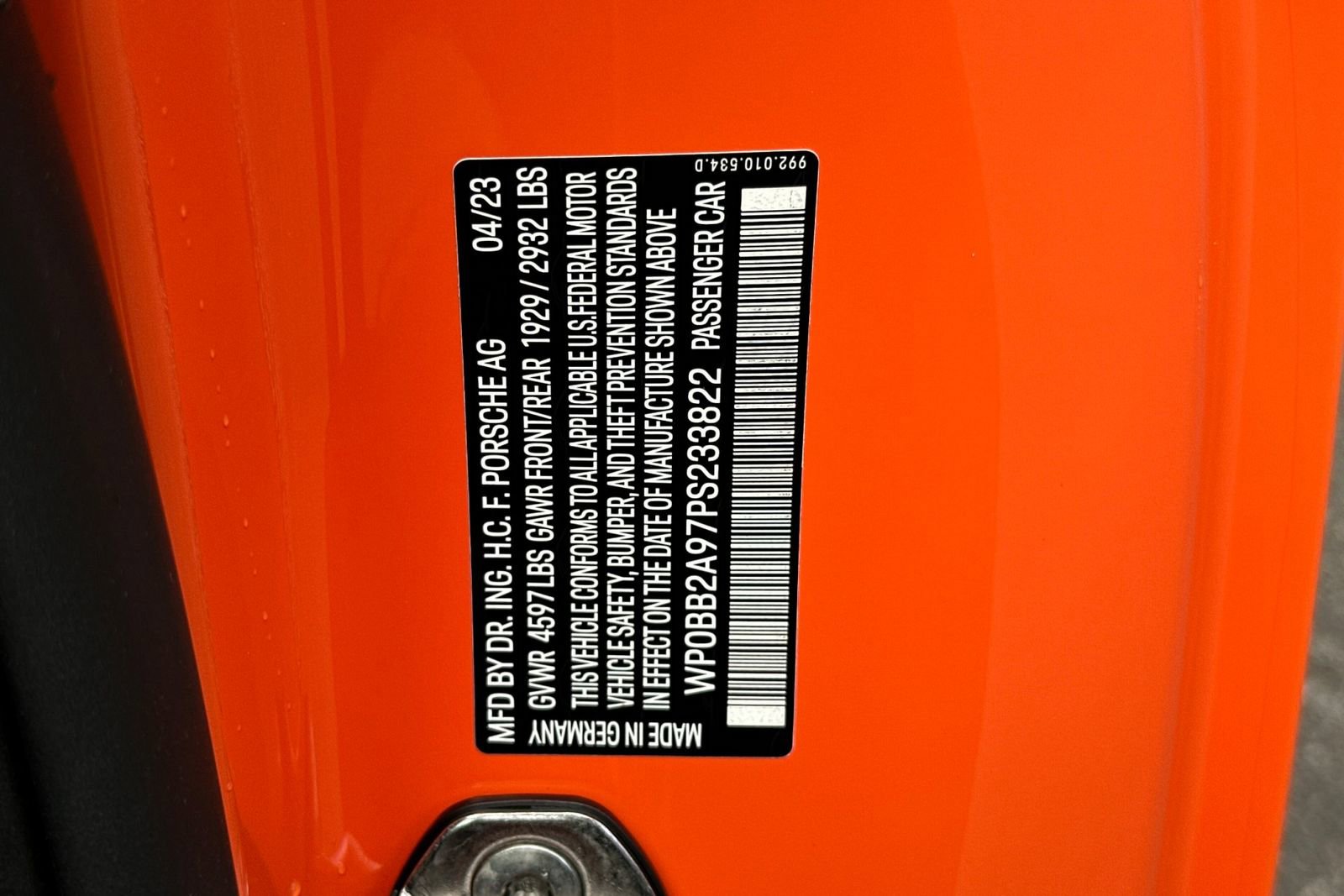 Certified 2023 Porsche 911 Targa 4 GTS AWD/4WD image 47