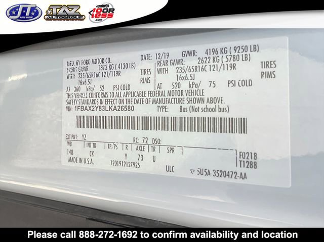 Used 2020 Ford Transit 350 XLT image 14