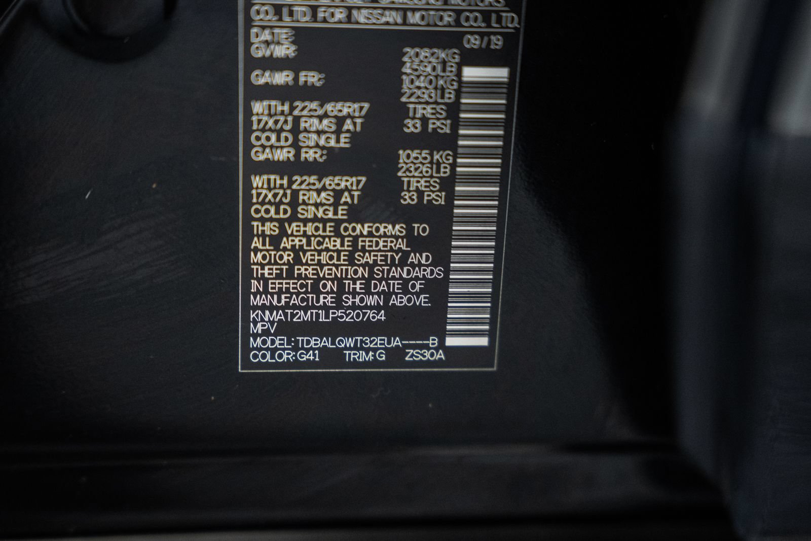 Used 2020 Nissan Rogue SV FWD image 40
