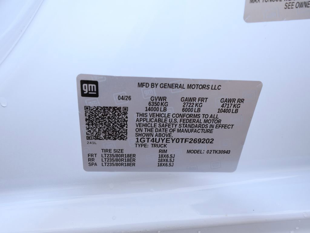New 2026 GMC Sierra 3500 Denali Ultimate AWD/4WD image 31