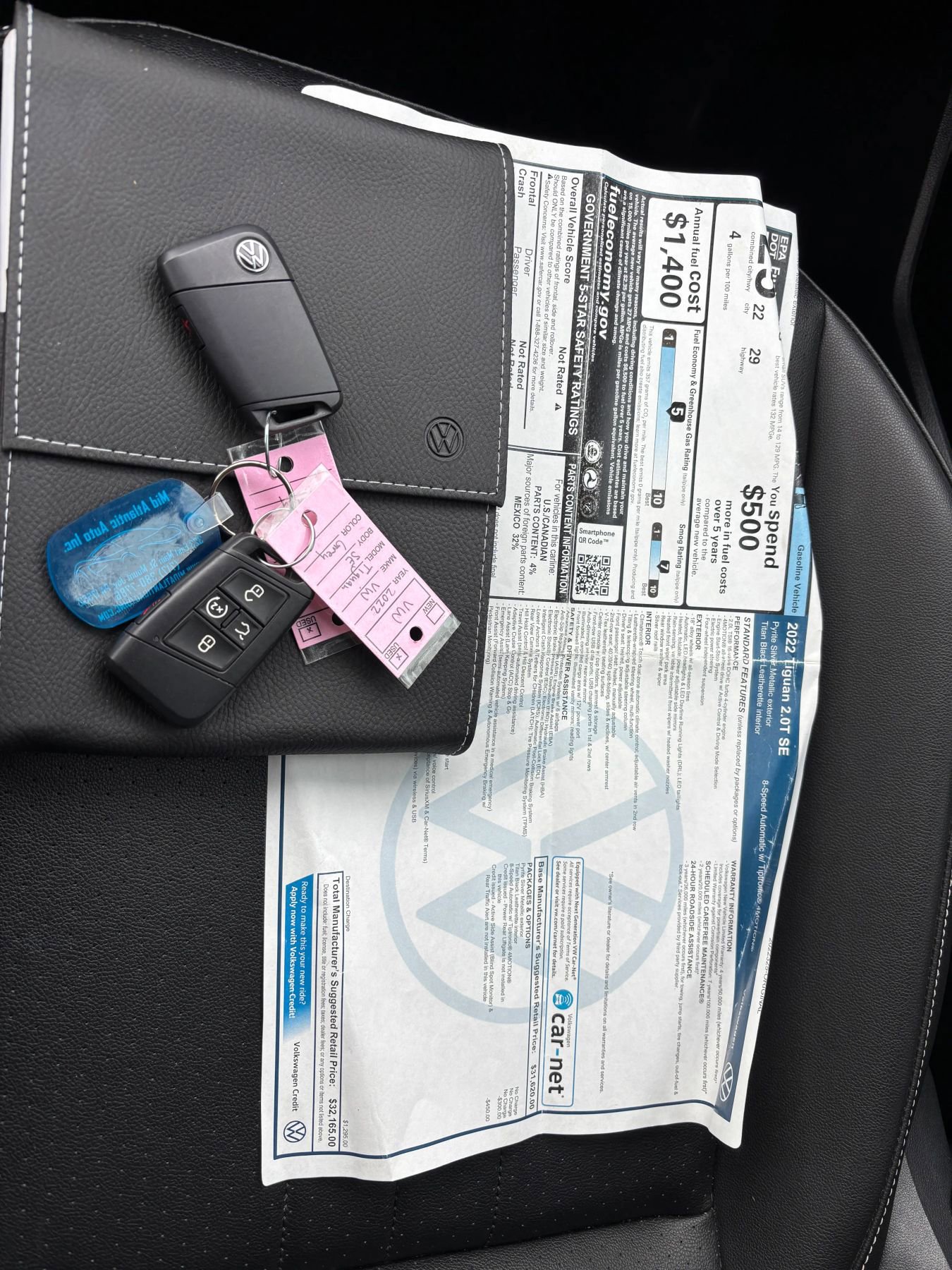 Used 2022 Volkswagen Tiguan SE image 26