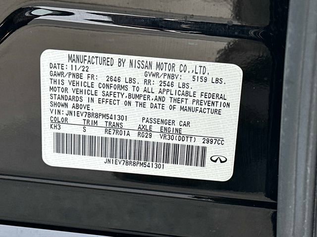 Used 2023 INFINITI Q50 Luxe w/ Cargo Package image 30